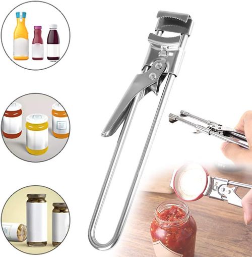 Multifunctional stainless steel lid opener