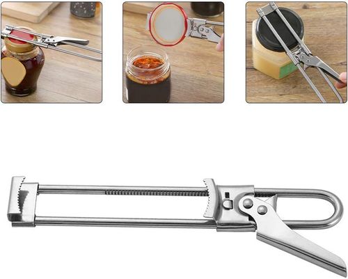 Multifunctional stainless steel lid opener