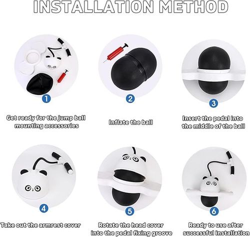 Children's Glowing Jump Ball, Silent Bouncing Balls, Glowing Jump Ball for Balance Training, Children Bouncing Ball for Kids Jumping Sports Balance Exercise Indoor Outdoor Fun with Air Pump