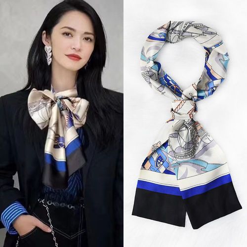 Long silk scarf 14✖150cm (6 pieces)