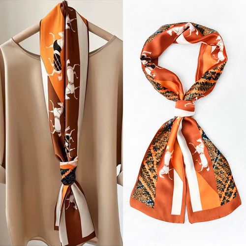 Long silk scarf 14✖150cm (6 pieces)