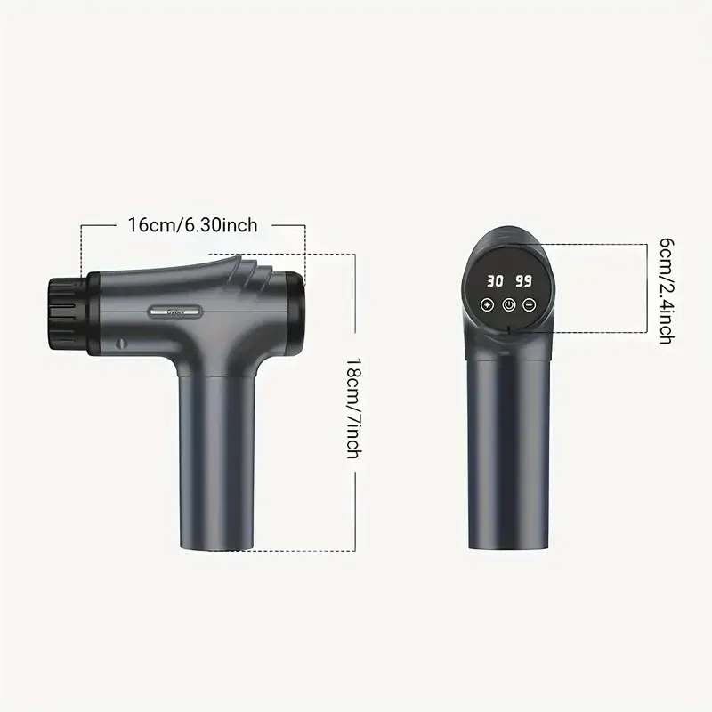 Electric mini fascia gun professional fitness massage instrument temu smart massage gun Cross-border manufacturers