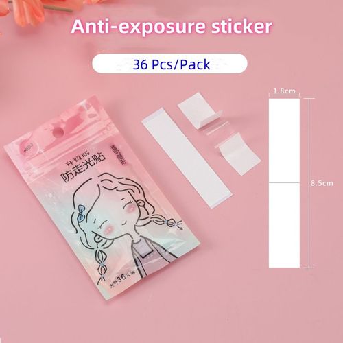 180 anti-exposure stickers (36 stickers per pack, 5 packs = 36✖5 = 180 stickers)