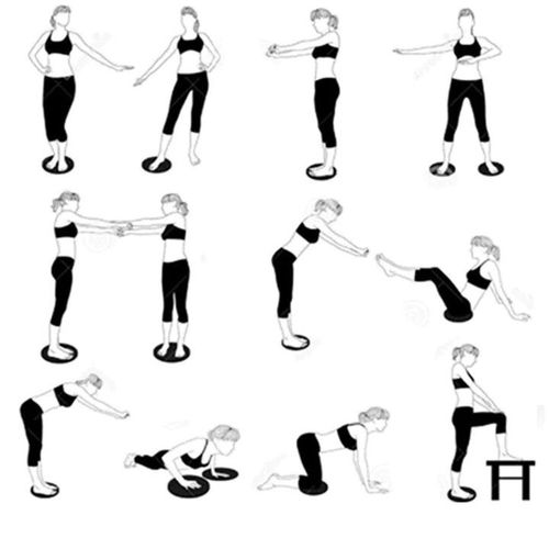 Waist twisting plate exercise training waist twisting plate
