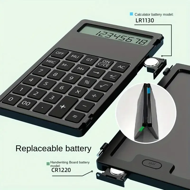 mini calculator handwriting pad multifunctional portable mini calculator business student office