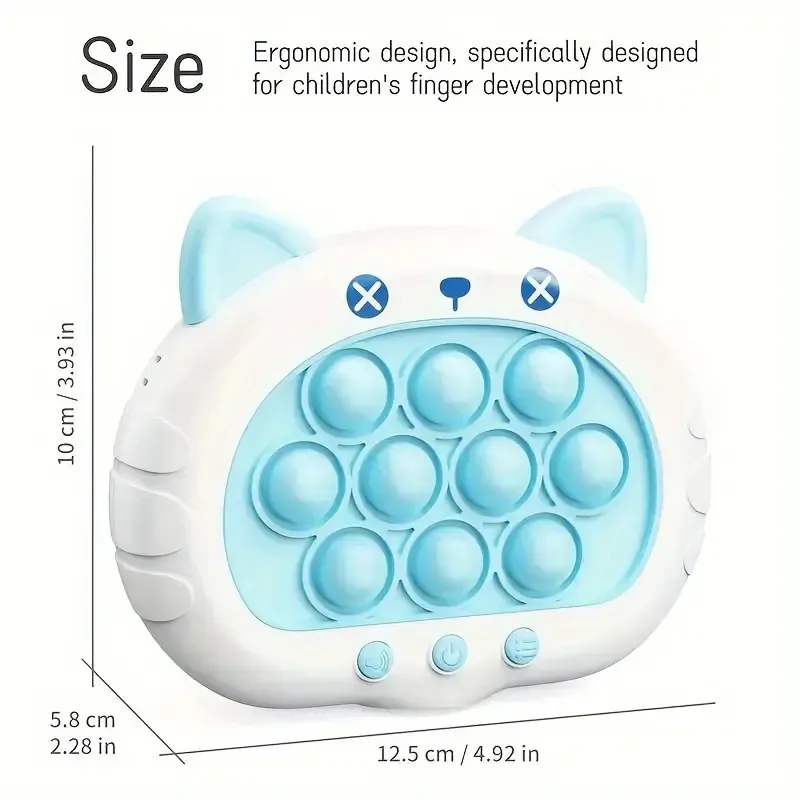 1pc Light Up Pro: Fast Push Puzzle Game Console For Kids - Fun Electronic Game Christmas, Halloween, Thanksgiving Gift