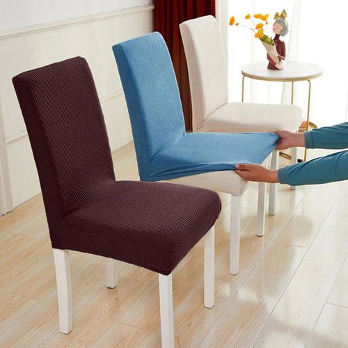 ChairCover Jacquard Universal Dining Elastic Dining Room Chair Slipcover Multicolor Chair Protector Slipcover for Hotel Banquet Wedding Restaurant