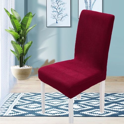 ChairCover Jacquard Universal Dining Elastic Dining Room Chair Slipcover Multicolor Chair Protector Slipcover for Hotel Banquet Wedding Restaurant