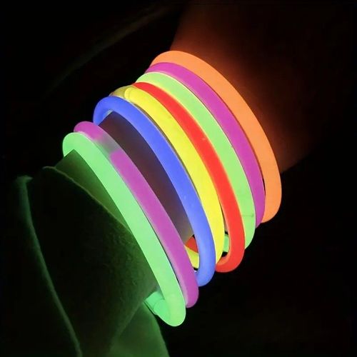 100 Pcs of 8in Glow Sticks Party Pack