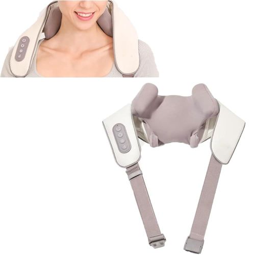 Neck Shoulder Massager, Shiatsu Back Massager with Speed and Soothing Heat, Nodes Deep Kneading Massage for Neck, Back, Shoulder, Muscle Pain Relief, Best Gifts for Mother