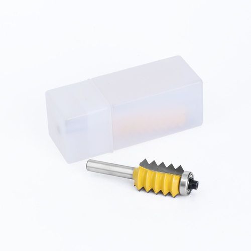 Drill Bit 8mm Shank Tenon Woodwork Cone Tenoning Bit Finger Joint Glue Milling Cutter Raised panel V joint Router Bits