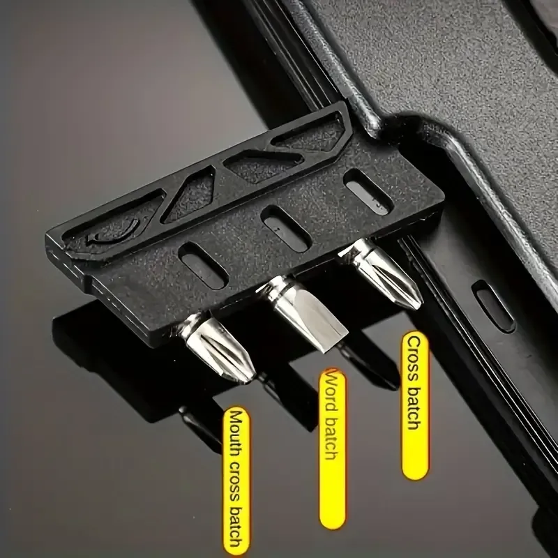 Outdoor universal folding pliers, black adjustable adjustable wrench combination, car-mounted multi-function EDC tool pliers