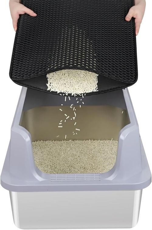 Pet Litter Mat Waterproof Double Layer Pet Litter Mat Non Slip Mat Washable Cat Mat Pet Supplies