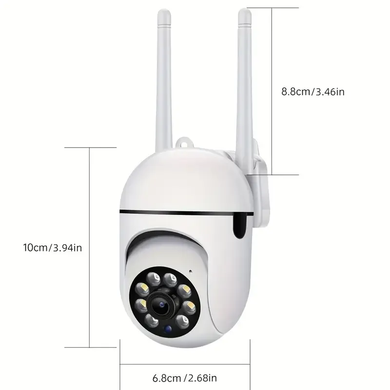 USB light bulb camera wireless wifi high-definition night vision PTZ control ceiling wall-mounted security monitoring