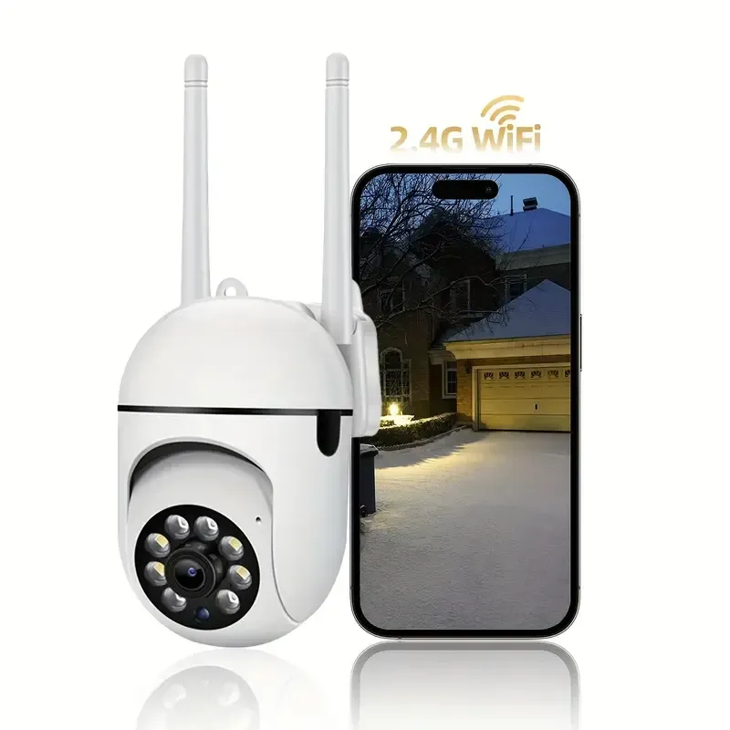 USB light bulb camera wireless wifi high-definition night vision PTZ control ceiling wall-mounted security monitoring