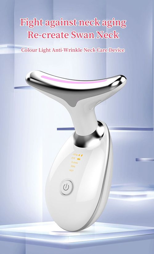 Neck Face Firming Wrinkle Removal Tool,Double Chin Reducer Vibration Massager Wrinkles Appearance Removal and Skin Tightening for face,Neck