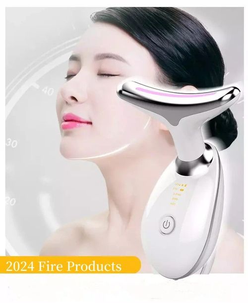 Neck Face Firming Wrinkle Removal Tool,Double Chin Reducer Vibration Massager Wrinkles Appearance Removal and Skin Tightening for face,Neck