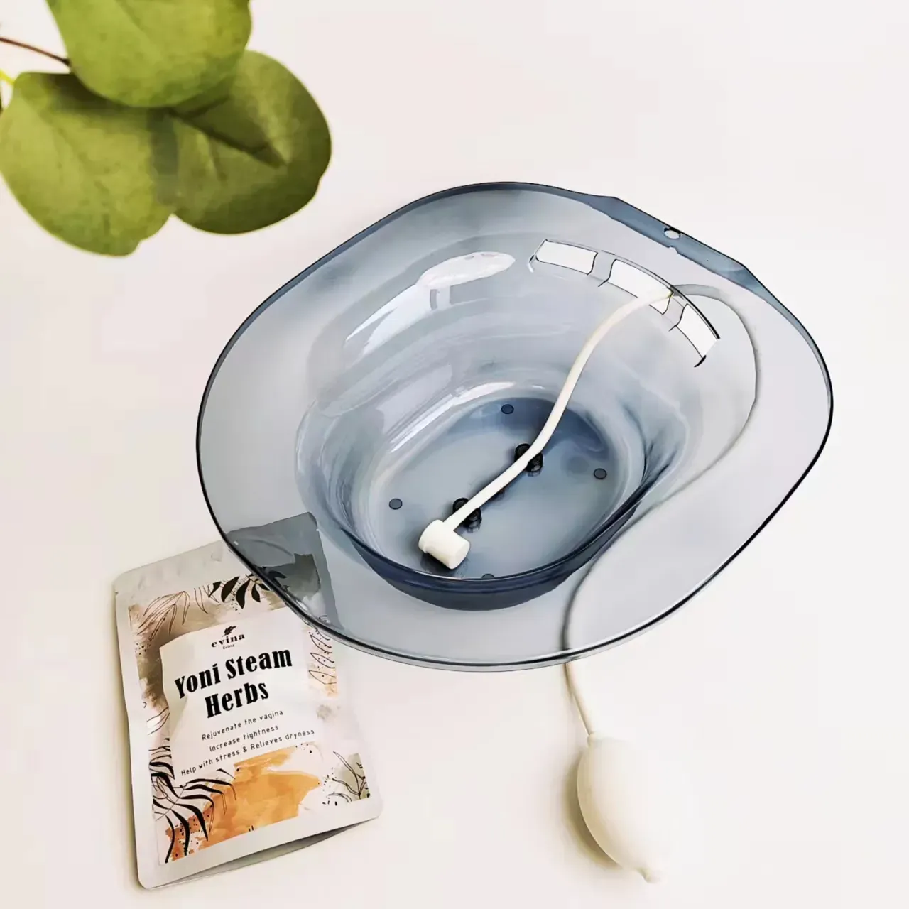 Transparent Toilet Steam Seat Bathtub