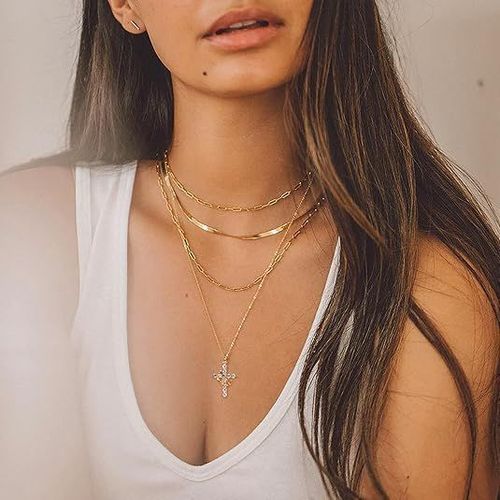 Crown Cross Necklace