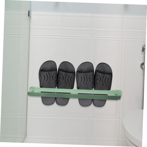 Slipper Rack Towel Holder Towel Rack Slippers Bathroom Storage Tools Shoe Hanger Shoe Rack for Bathroom Wall Hanging Rack Slipper Holder Hallway Shoe Rack Shoe Holder Plastic