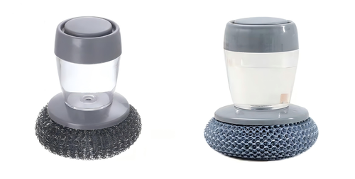 Kitchen Soap Issue of Palm Brushes Washing Liquid Bowl