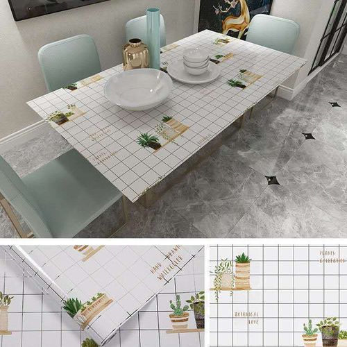Kitchen Wall Stain Prevention Sheet Heat Resistant Sheet Waterproof Oil Proof Stain Resistant Wallpaper( 500x60CM)