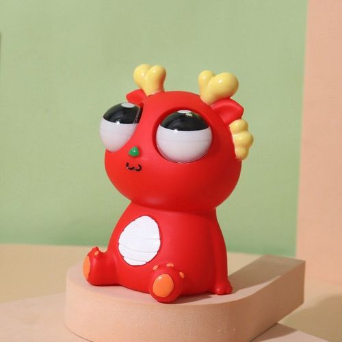 Kiskick Squeeze Toy for Stress Relief Relaxation Squeeze Toy Dragon Squeeze Toy Cartoon Dragon Squeeze Soft Pinch Toy for Stress Relief Anxiety for Kids
