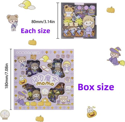 100 waterproof decorative stickers