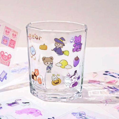 100 waterproof decorative stickers