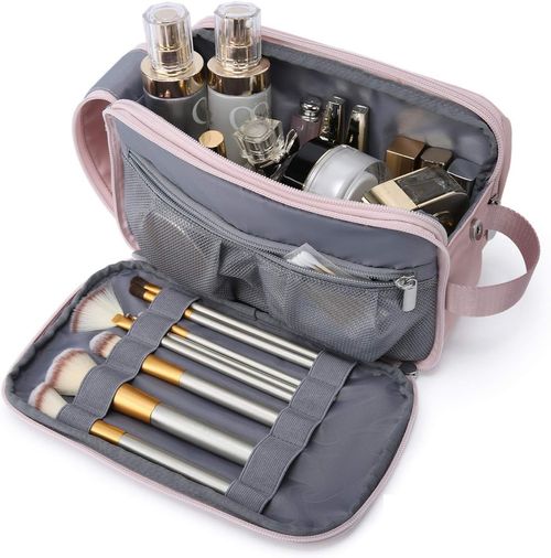 Business trip toiletries bag