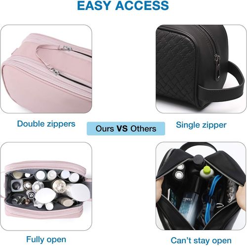 Business trip toiletries bag
