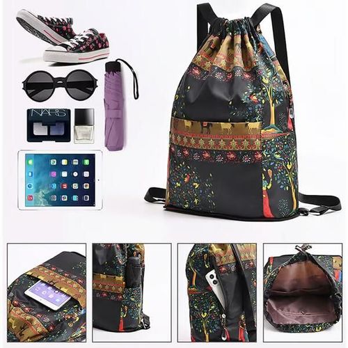 🔥Drawstring Foldable Large Capacity Dry-wet Separation Travel Sports Backpack🔥