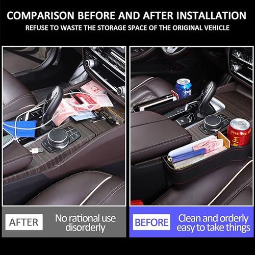 2 Pack Multifunctional Car Seat Organizer