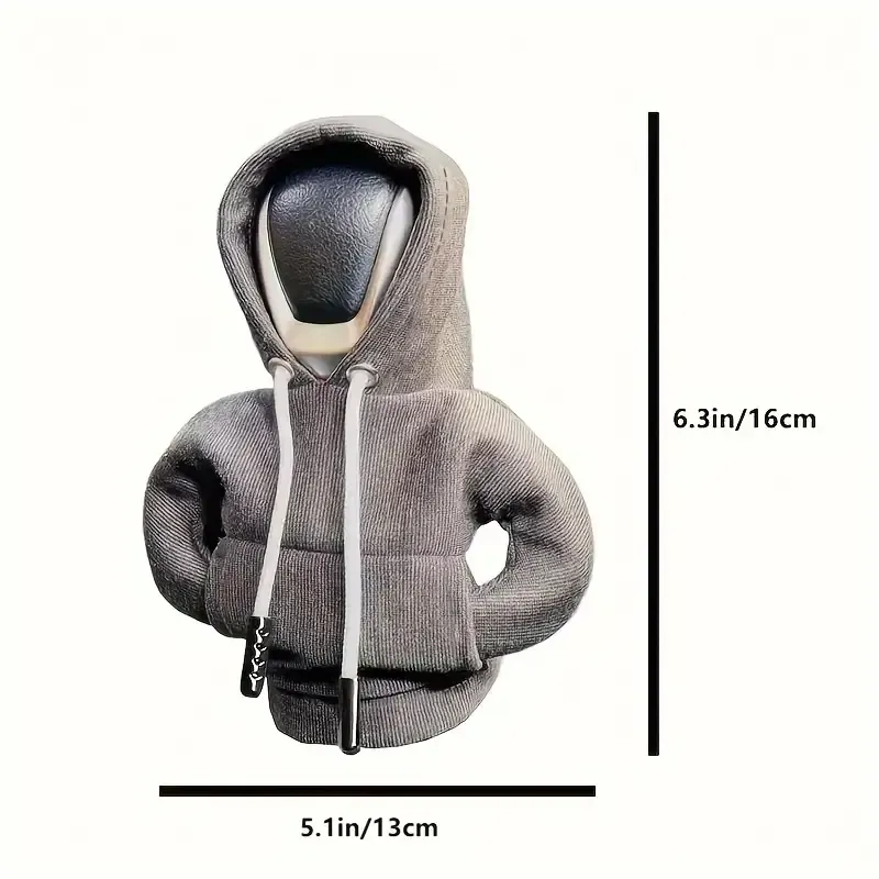 New Shifter knob hoodie cover car gear lever link Hat and clothing set