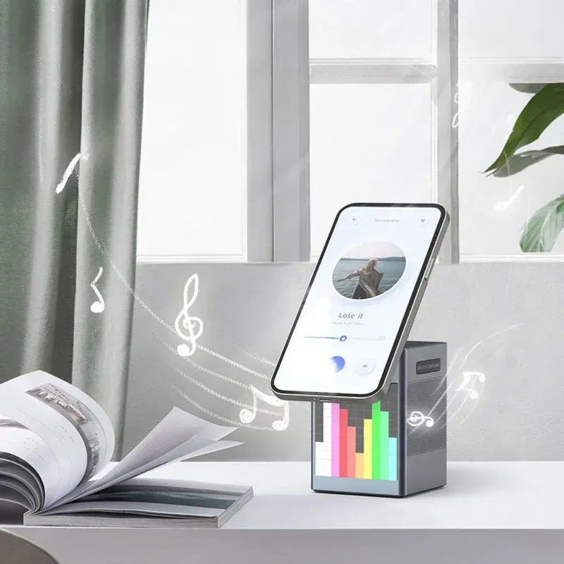 Multifunctional six-in-one magnetic wireless charger Magsafe suitable for Huawei Apple wireless charging foldable fast charging