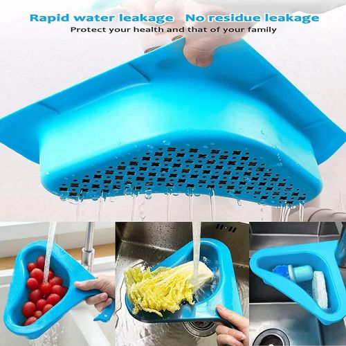 4 Pcs Kitchen Sink Drain Basket Swan Drain Rack