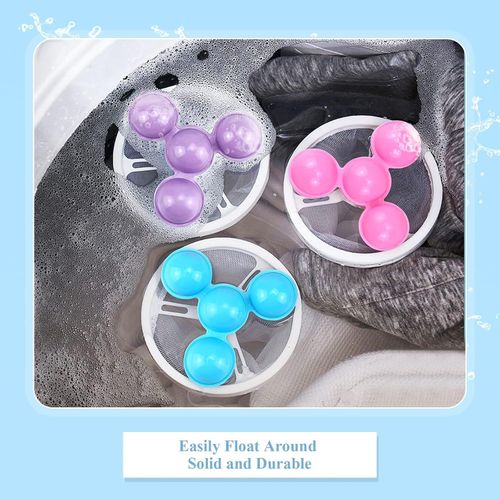 3 Pcs Floating Hair Filtering Mesh Removal