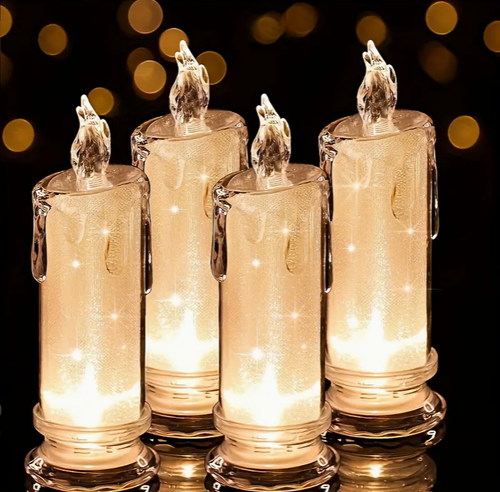 2pcs  LED Flameless Candle Set