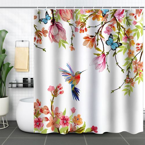 Shower Curtain, Modern Geometric Shower Curtain for Bathroom