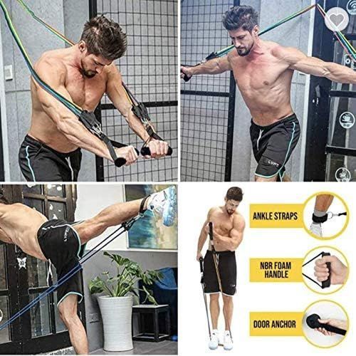 N3 FitHomie Resistance Bands Set 11pcs