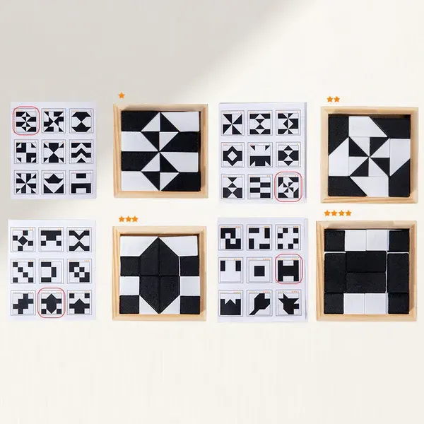 Puzzle Hidden Building Blocks Puzzle Toys