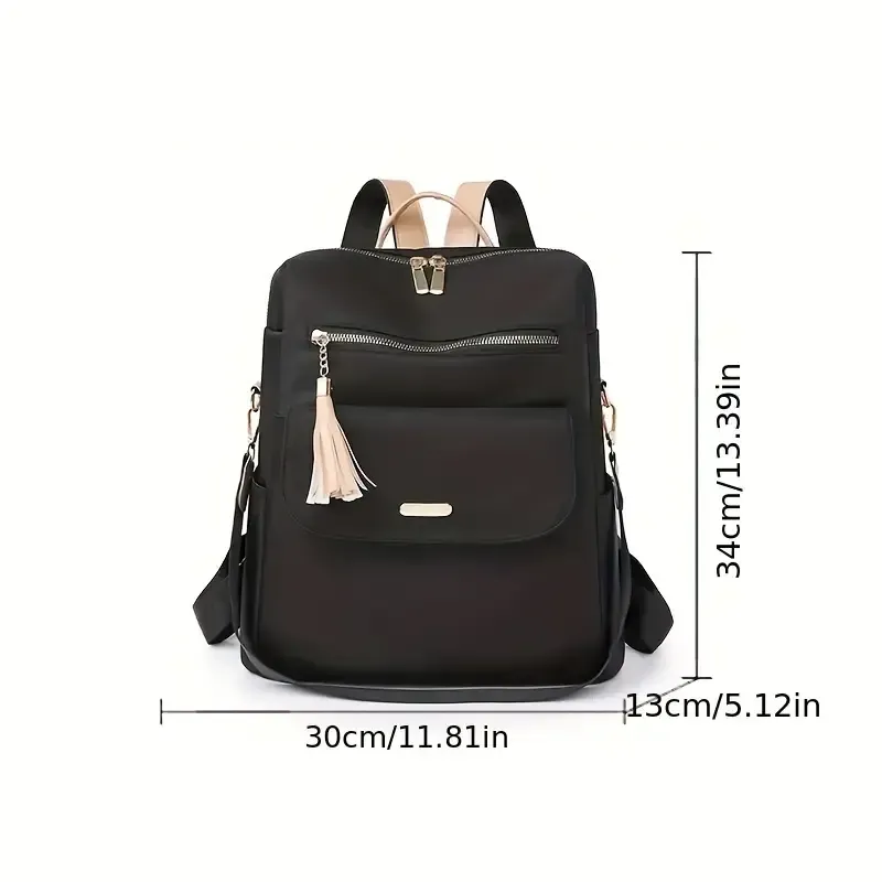 Stylish Anti-Theft Backpack Purse: Sleek