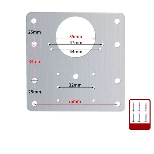 6PCS  Hinge Repair Kit