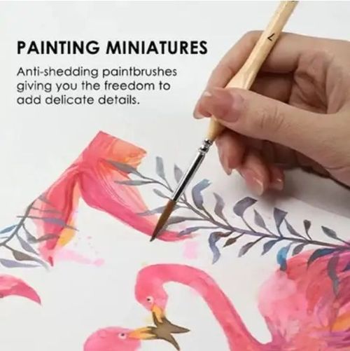 🎁11 Pcs Miniature Detail Paint Brush Set
