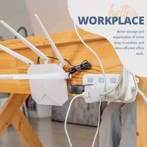 10 Pairs Transparent Double-sided Adhesive Wall Hooks