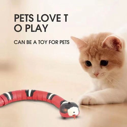 Smart Sensing Interactive Cat Toys Automatic Electronic Snake