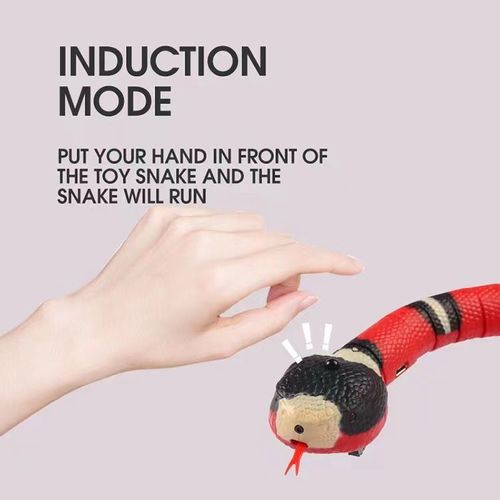 Smart Sensing Interactive Cat Toys Automatic Electronic Snake