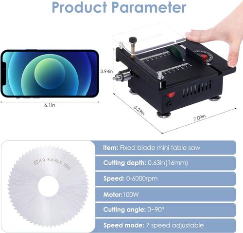 💥2025 Hot Sale⏰Multi-functional Mini Precision Table Saw