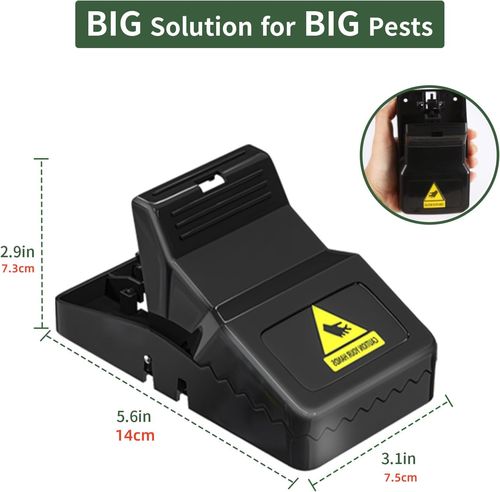 4 Pcs Rat Traps Outdoor Fast Kill