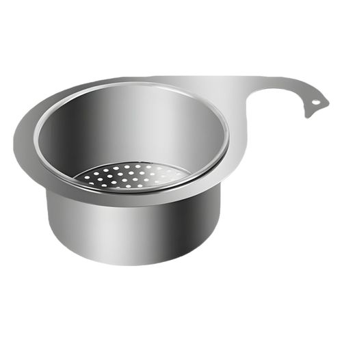 4PCS JS-Swan stainless steel drain basket for kitchen sink